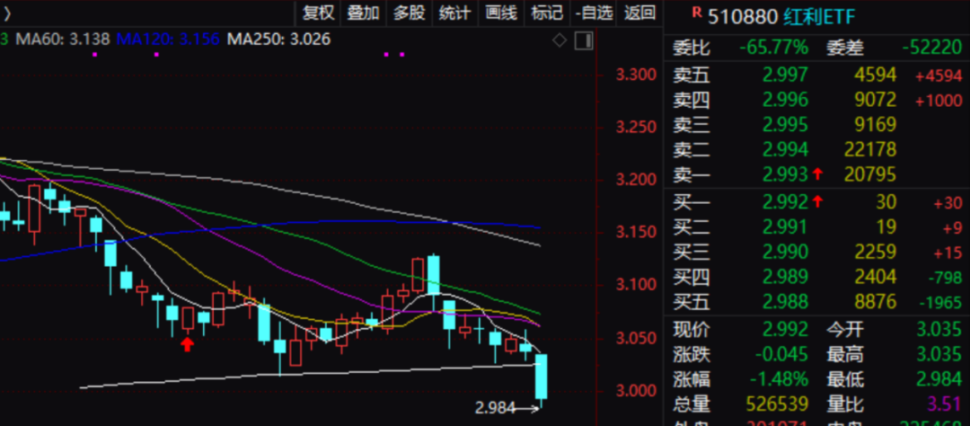 大盘蓝筹股全线崩跌！发生了什么？